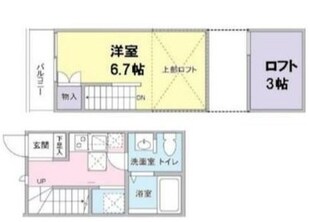 コンフォール小岩の物件間取画像